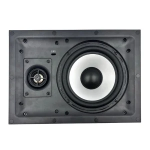 2 Way 6.5 Inch in Wall Flush Mount Ceiling Speaker Designs High Fidelity Passive Ceiling Sound System Speakers for School