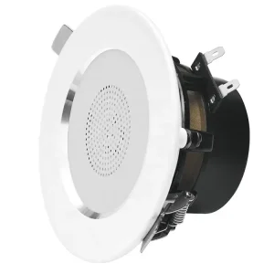 2 Way BT Wireless Aluminum Alloy Frame In Ceiling Speaker with LED Light 3 3.5 4 Inch for Indoor Home Theater Use
