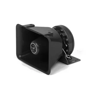 2-Way Plastic 12V Car Alarm Warning Amplifier Horn 100W 150W 200W Professional Emergency Ambulance Siren Speaker