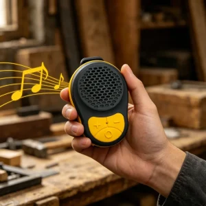 2 in 1 Mini Wearable Wireless Speaker With Microphone Portable Waterproof Outdoor Speaker