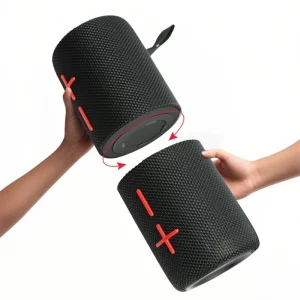 2 in 1 Portable Split 40W Wireless Speaker IPX6 Waterproof Portable Dual Speaker with RGB Lights TWS Pairing for Outdoor Home