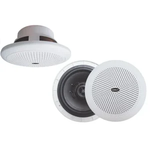 2 way Coaxial System Water resistant Ceiling Speakers Waterproof Marine Ceiling Speaker