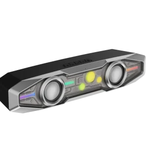 2.0 Battery Included Gaming Wireless Laptop Speaker for Computer with RGB LED Light Home Speakers Audio System Sound