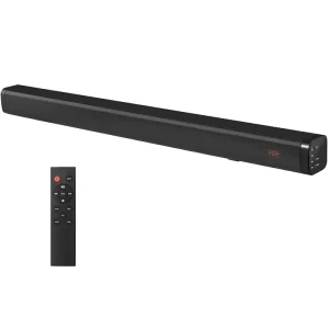 2.0 Channel 40W Home Theater System with Remote Control USB TF Support for Computer & TV Use