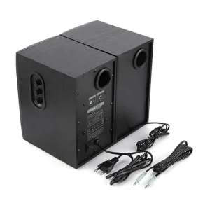 2.0 Channel Superior Voice Quality Home Theater System Multimedia BT with Bookshelf Speaker for Computer Use AC Power Source