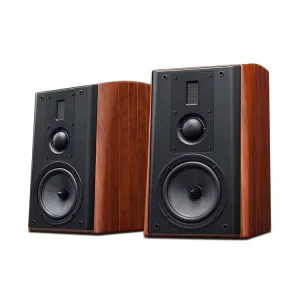 2.0 Passive Audio System Speaker M3 Midbass Driver Wood Ribbon Tweeter Three-Way Custom Computer Speakers