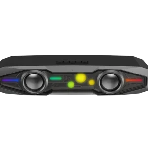 2.0 Portable Battery Included Gaming Wireless Laptop Speaker for PC with RGB LED Light Home Speakers Audio System Sound