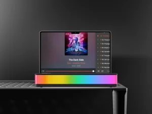 2.0 Portable Gaming Wireless Speaker for Computer with LED Lights