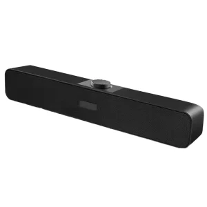 2.0ch Modern Design Gaming Soundbar Portable Outdoor Speaker 30W for AUX USB Game Sound Effects