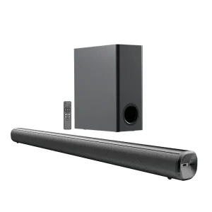 2.1 Channel Mini Soundbar bluetooth TV Speaker Soundbar Con Mini Subwoofer for TV Home Theater