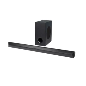 2.1 TV Sound Bar Speaker with Subwoofer 120W for Home Theatre Systems HDMI Bluetooth Remote Control