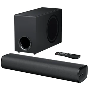 2.1 Wireless TV Soundbar with Built-in Subwoofer Sound Bars for TV with Hi-Fi Audio for Home Theater System