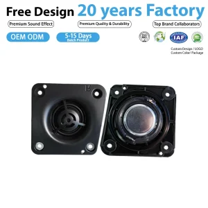 2.5 Inch 4Ω 15W Universal Tweeter Speaker for All Home and Commercial Audio Systems