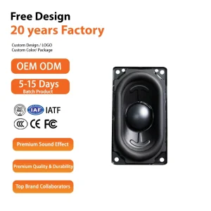 2.5 Inch Full Range Iron Metal Speaker Driver 4Ω 20W HiFi Car Audio Loudspeaker for Vehicle Audio Systems