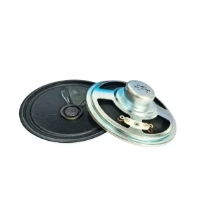 2.75 Inch 70mm Paper Cone Speaker 8 0.3W/0.6W 300Hz 106dB Iron Shell Inner Magnetic 1.55-2.2V for Car Audio
