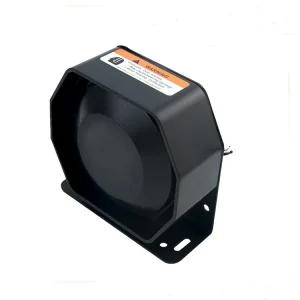 200W 12V/24V 7-Tone Sound Loud Car Truck Warning Alarm Siren Fire Ambulance Emergency Outdoor High Power 2-Way Horn Speaker