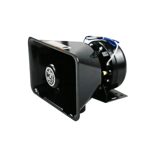 200w Biaochi Aluminum Square Black Universal Dc12v/24v Emergency Warning Lights Speaker Ambulances Cars Trucks 12m