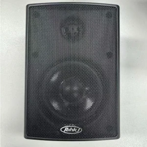 204A 4 Inch Plastic Wall Mount Public Address Speaker 20W Two way Audio Crossover 8 Impedance Wired Commercial Audio