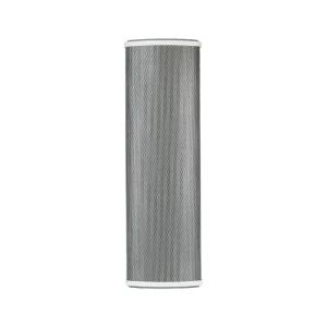 20W Outdoor Waterproof IPX4 Aluminum Column Loudspeaker System 5″ Woofer 2″ Tweeter Full-Range Metal Boomboxes