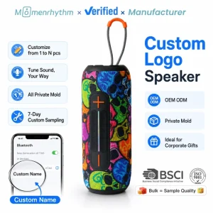 20W Waterproof Outdoor Portable Home Theater Subwoofer Wireless Big Super Bass RBG LED Lights TWS Blue Tooth Speaker