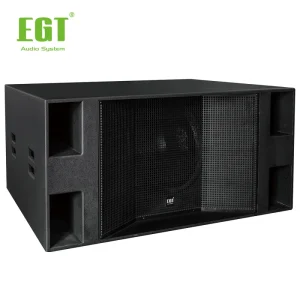 2400w High Power Performance Pro Dual 21 Inch Professional Subwoofer Speaker Line Array for Crystal Clear Bass