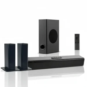 240W 5.1CH Soundbar with Subwoofer 3 in 1 Detachable Soundbar for Smart TV Home Theater System