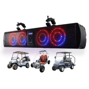 26” ATV UTV Soundbar 6 Speaker Wireless Car Audio System for Off Road and Sand Dune Vehicles