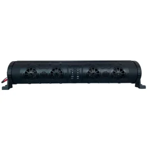 27 Inch New Design Cylindrical 8pcs Speaker LED Lights Golf Cart Sound Bar UTV ATV Boat Cart Mini Sound Bar
