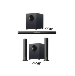 2in1 Soundbar Compact Design Multi Playback Modes AUX USB Card Portable Sound Bar for Home Office