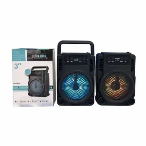 3 Inch Car Wireless Speaker Blue Tooth 1360 Single Large Volume Portable Outdoor High Quality Home Audio Square Dance