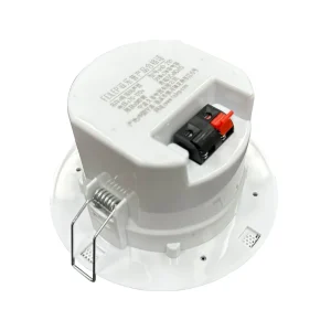3 Inch Mini PA System Metal Mesh Installation Hole 10mm Loudspeakers 100v 6w Ceiling Speakers
