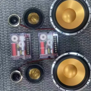 3 Way 6.5 Inch Coaxial Disc Car Speakers with Neodymium Magnets for Heavy Duty Bass and Durability
