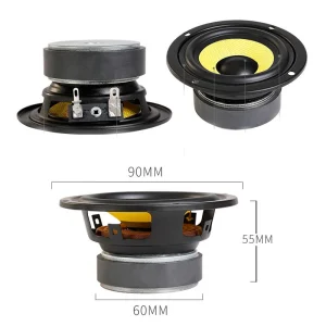 3 inch Mid woofer Speaker Unit 30 80W Home Audio High power Car Heavy Bass Lossless Subwoofer Music Sound Amplifier Speaker