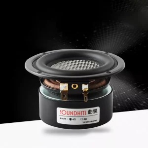 3 inch Woofer Subwoofer Speaker Unit Hifi Home Audio Sound Amplifier LoudSpeaker Carbon Fiber Basin Car Modified Speaker