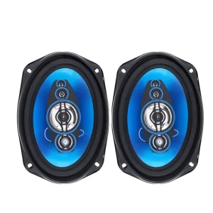 3-way 1000w 6×9 Car Radio and Full Range Coaxial Speakers