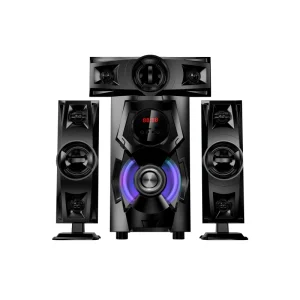 3.1 Channel Home Theater for 5.2 Speaker System with RGB LED and 70W Output for Computer Notebook