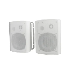 30W 5.25 Inch Remote Control Public Address Wall Mounted Broadcast Speaker PA System Plastic