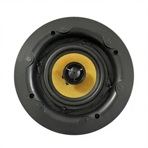 30W HIFI Flush Mount Ceiling & Wall Speaker 6 Inch Two Way Home Theater Audio PA System