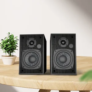 30W HiFi Speakers 4 Inch Studio Monitor with Remote Control for Home Music System Active Bluetooth Speaker