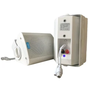 30W POE Wall Mounted Smart Speaker Amplified Sound Equipment