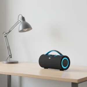 30W Professional Rechargeable Sound Mini Speaker Online Portable Ready Stock Voice Amplifier Speaker With RGB Led Light