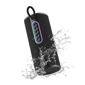 30W Waterproof Bluetooth Speaker TWS Pairing TF Card Support 2600mAh Battery Compact