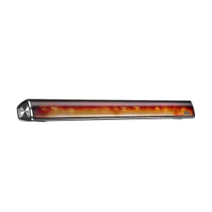 32 Inch RGB SoundBar with Real Fire Flame Light TV Soundbar for Room Atmosphere 2.0 Wireless TF TWS Speaker