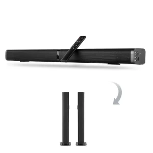 37 Inches 40W Split Wireless Soundbar Tv Detachable Bt Sound bar with Optical Input