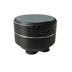 3W Mini Bone Conduction Speaker TWS Portable Wireless Metal Vibrating Resonance Speaker with Suction Cup