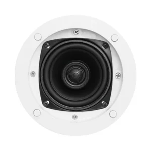 4 Inch Ceiling Speaker with 25W Rated Power for Enhancing Audio in Small Spaces