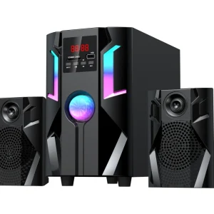 4 Inch Deep Bass 3-way Inverting Plastic Bookshelf Speaker 20W 2.1 Channel DIY Home Theatre System Speaker Kit