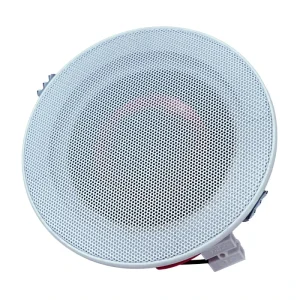 4-Inch Hifi Coaxial Two-Way In-Ceiling Speaker With Bass Woofer For Home Theater And Public Address System