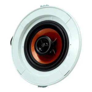4 Inch In-Wall Ceiling Speakers Two-Way HIFI Coaxial 10 Watt 70-120V for Home Theater System/Public Address System