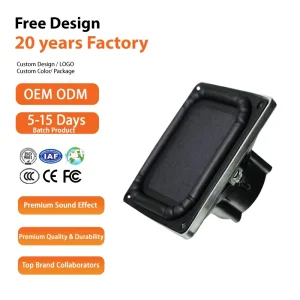 4 Ohm 10-30W 2.5″ 95Hz Full Range Woofer OEM ODM Car Audio Speaker Driver for Vehicle & Audio Systems